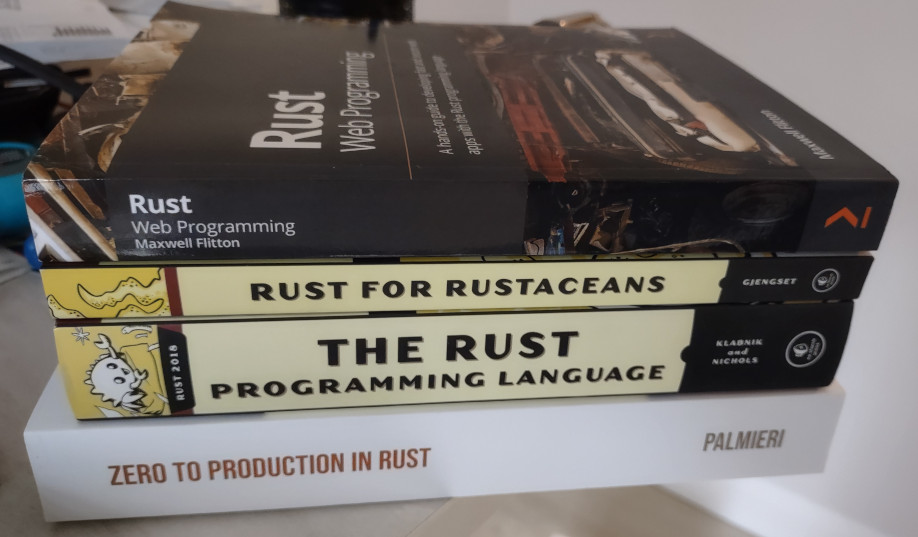 Rust books