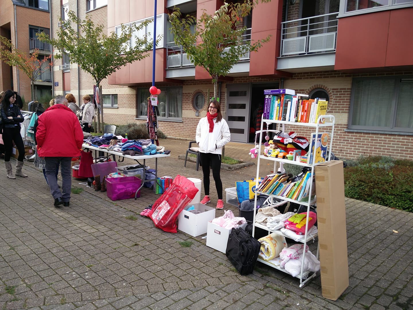 Selling Stuff at the flea market